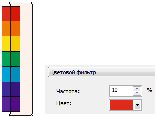 Практика. Создание линзы цветовой отсечки. Различные параметры счетчика счетчик Rate (Коэффициент или Частота).